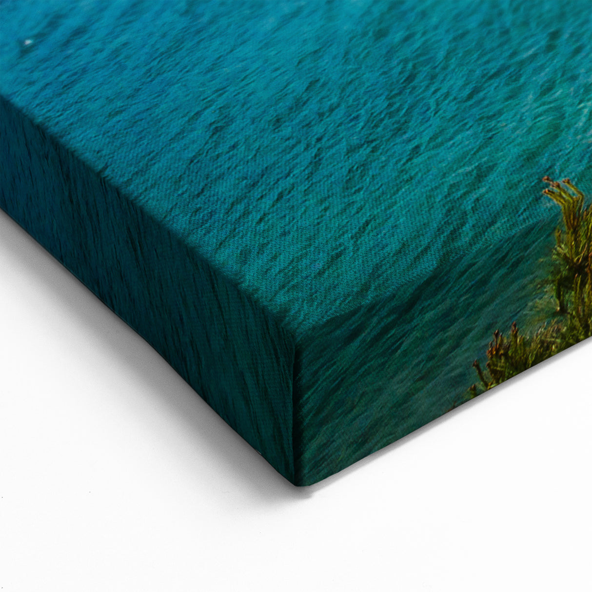 Coastal Cyprus Landscapes - Seaside Café Canvas Art