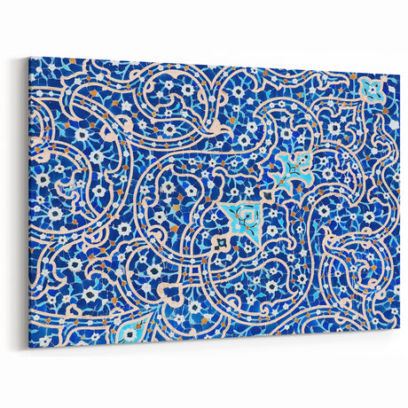 Traditional Persian Wall Art - Beautiful Iran Art with Intricate Tile Patterns