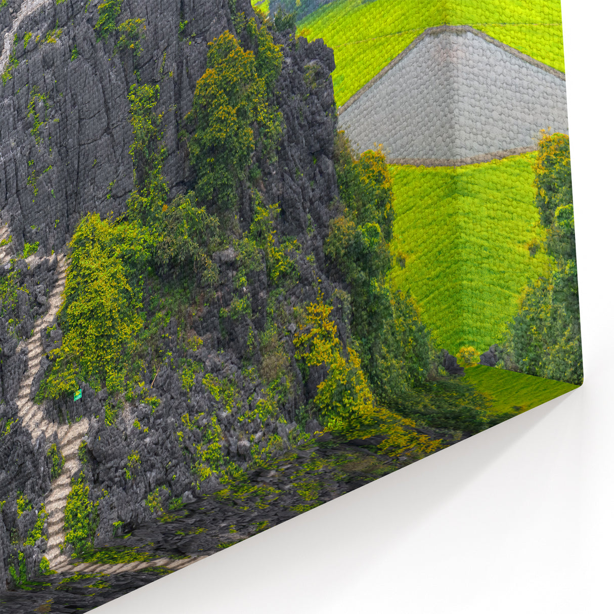 Sunset Summit at Mua Cave - Vietnam Temple Wall Art Print