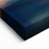 Iranian Coastal Art - Shipwreck at Sunset Wall Art with Vibrant Colors