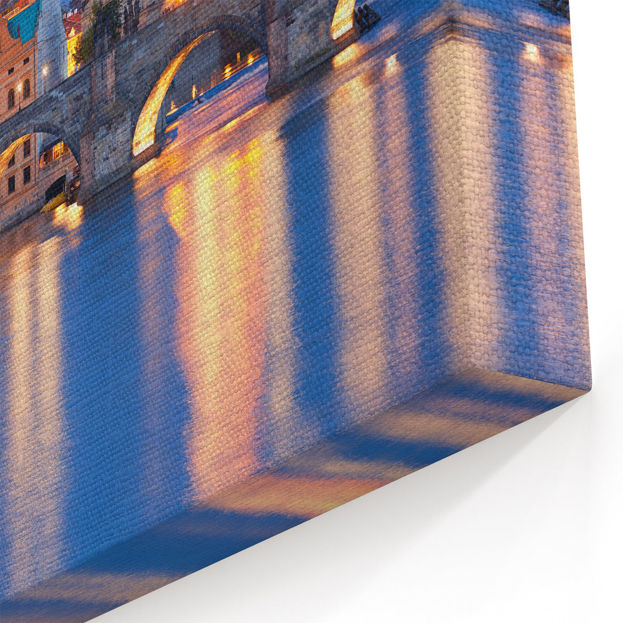 Prague Canvas Prints – Czech Republic Wall Art of Charles Bridge View