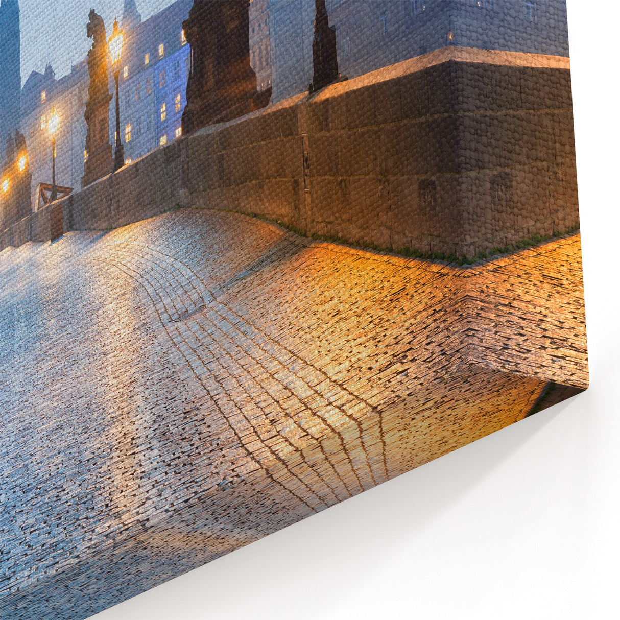 Czech Republic Travel Posters – Prague Canvas Prints of Charles Bridge