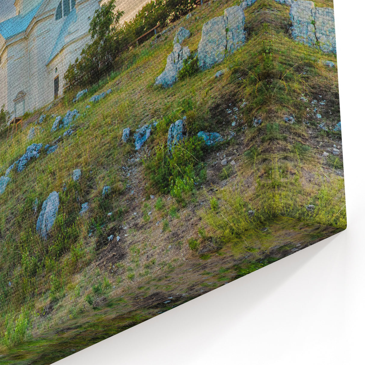 Czech Architecture Decor – Czech Republic Wall Art of Historic Church