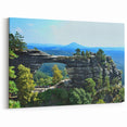 Bohemian Castles Art - Majestic Pravčická Gate Rock Formation