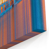 Persian Bridge Wall Art - Illuminated Arches Reflected in Water
