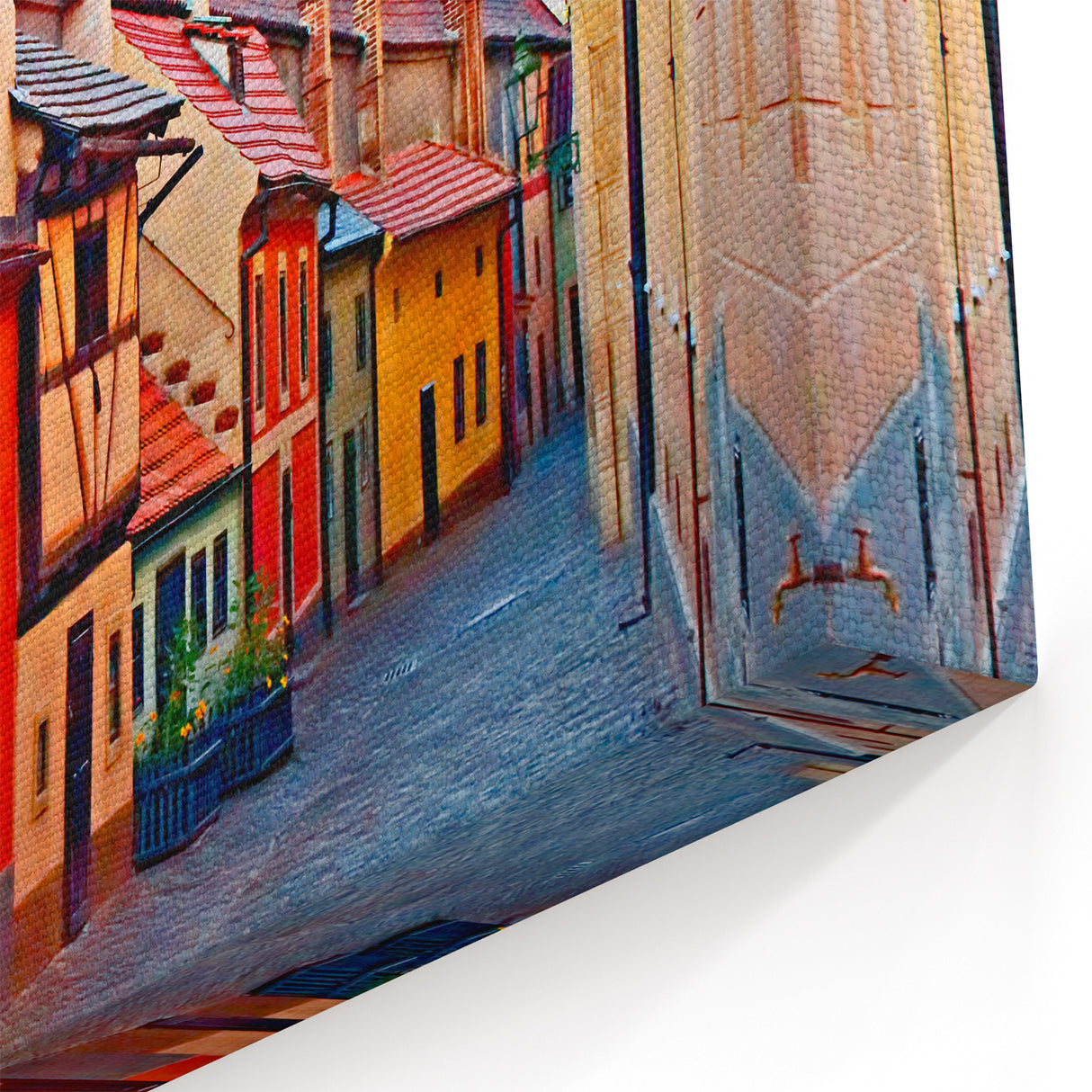 Prague Photography Prints - Historic Streets at Sunrise