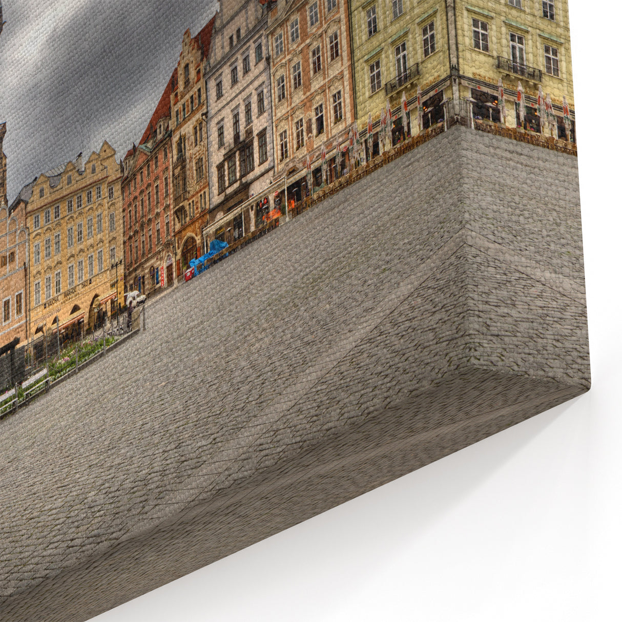 Czech Republic Wall Art - Iconic Prague Square Panorama
