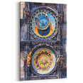 Prague Cityscape Art - Timeless Astronomical Clock Detail