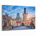 Prague Landmark Art - Charles Bridge Morning Glory