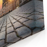Prague Landmark Art - Morning Glow at Old Town Square