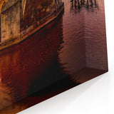 Czech Republic Wall Art - Sunset Reflections on Vltava