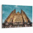 Czech Republic Wall Art - Majestic Gothic Cathedral at Dusk