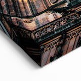 Czech Republic Wall Art - Majestic Gothic Cathedral at Dusk