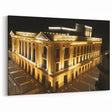 San Salvador Cityscape - Illuminated Theater Night Art