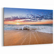 Tropical Beach Art Prints - Saint Lucia Sunset Ocean Wave Photography