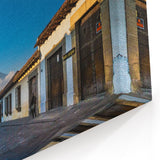 Antigua Guatemala Art - Cobblestone Street View