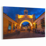Antigua Guatemala Art - Iconic Arch at Dusk