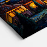 Guatemalan Landscape Art - Starry Night over Antigua