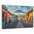 Antigua Street Art - Volcanic Horizon at Dusk