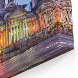 Argentine Congress Art - Elegant Buenos Aires Night View