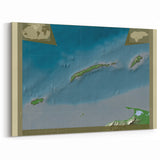 Historic Church of Honduras - Nighttime Cityscape Art