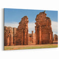 Argentine Heritage Art - Ancient Ruins Under Blue Skies