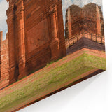 Argentine Heritage Art - Ancient Ruins Under Blue Skies