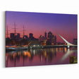 Buenos Aires Skyline Art - Elegant Framed Canvas Print