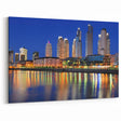 Vibrant Buenos Aires Nightlife - Canvas Wall Art