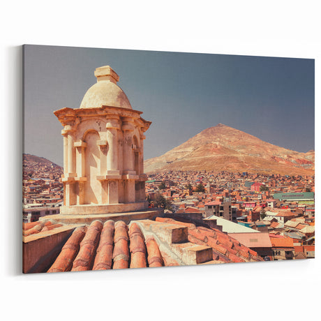 Bolivia Photography Decor - Urban View Wall Art