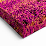 Vibrant Purple Fields Art - Bolivia Mountain View