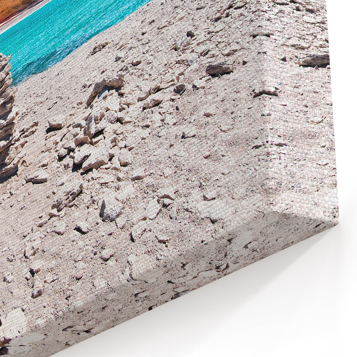 Bolivian Landscape Prints - Turquoise Lake and Andes Mountains