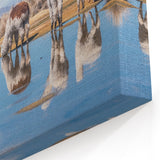 South America Scenery Art - Grazing Llamas in Bolivia’s Highlands