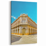 Framed Bolivia Art - Colonial Architecture in Potosí's Historic District