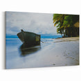 Moored Solitude - Panama Beach Wall Art