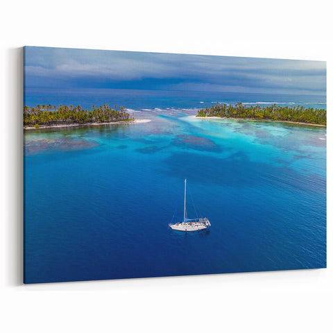 Oceanic Odyssey - Panama Sailboat Art