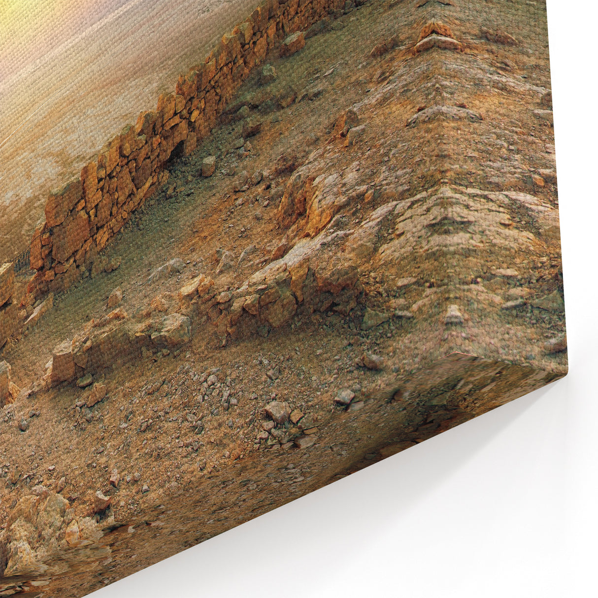 Israel Wall Art – Stunning Middle Eastern Jerusalem Sunrise Print