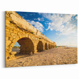 Middle Eastern Art – Ancient Aqueducts Israel Wall Art for Home Decor