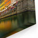 Copenhagen Canvas Prints - Nyhavn Harbor with Colorful Buildings
