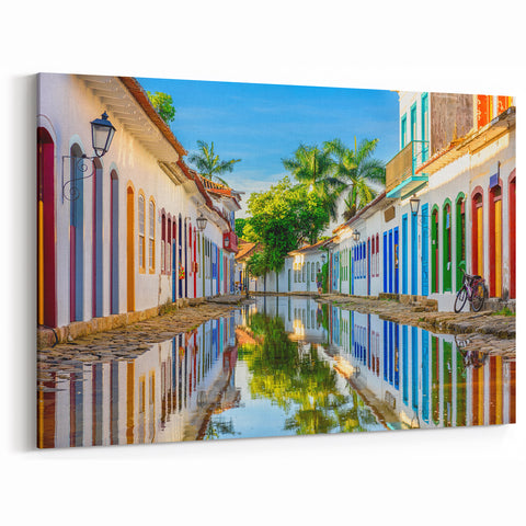 Brazilian Street Reflection - Rio de Janeiro Wall Art