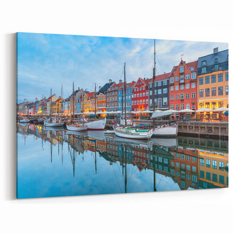 Copenhagen Canvas Prints – Danish Art Prints for Nordic Wall Decor