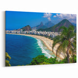 Rio de Janeiro Coastline - Brazilian Beach Wall Art