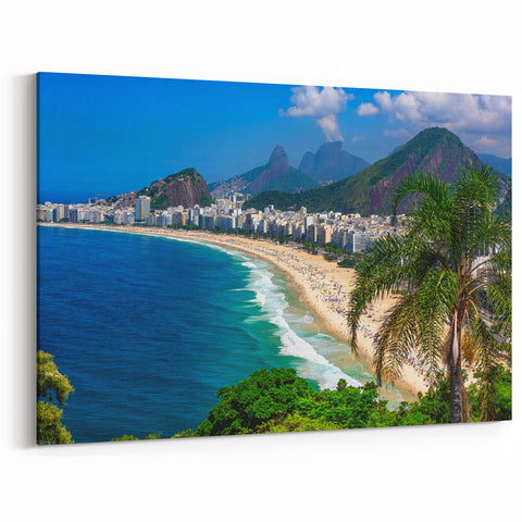 Rio de Janeiro Coastline - Brazilian Beach Wall Art