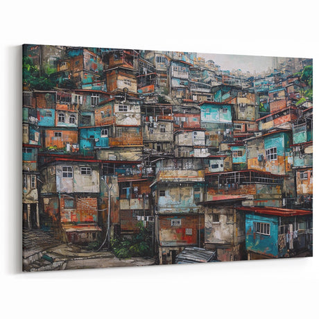 Colorful Favela & Brazilian Urban Art Prints - Rio de Janeiro Wall Decor
