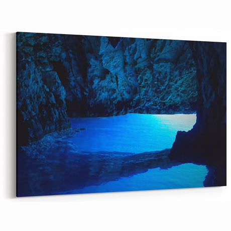 Blue Cave at Dusk – Vibrant Brazil Wall Art and Brazilian Nature Photography
