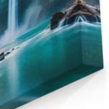 Waterfall Oasis – Tranquil Brazil Wall Art and Amazon Rainforest Decor