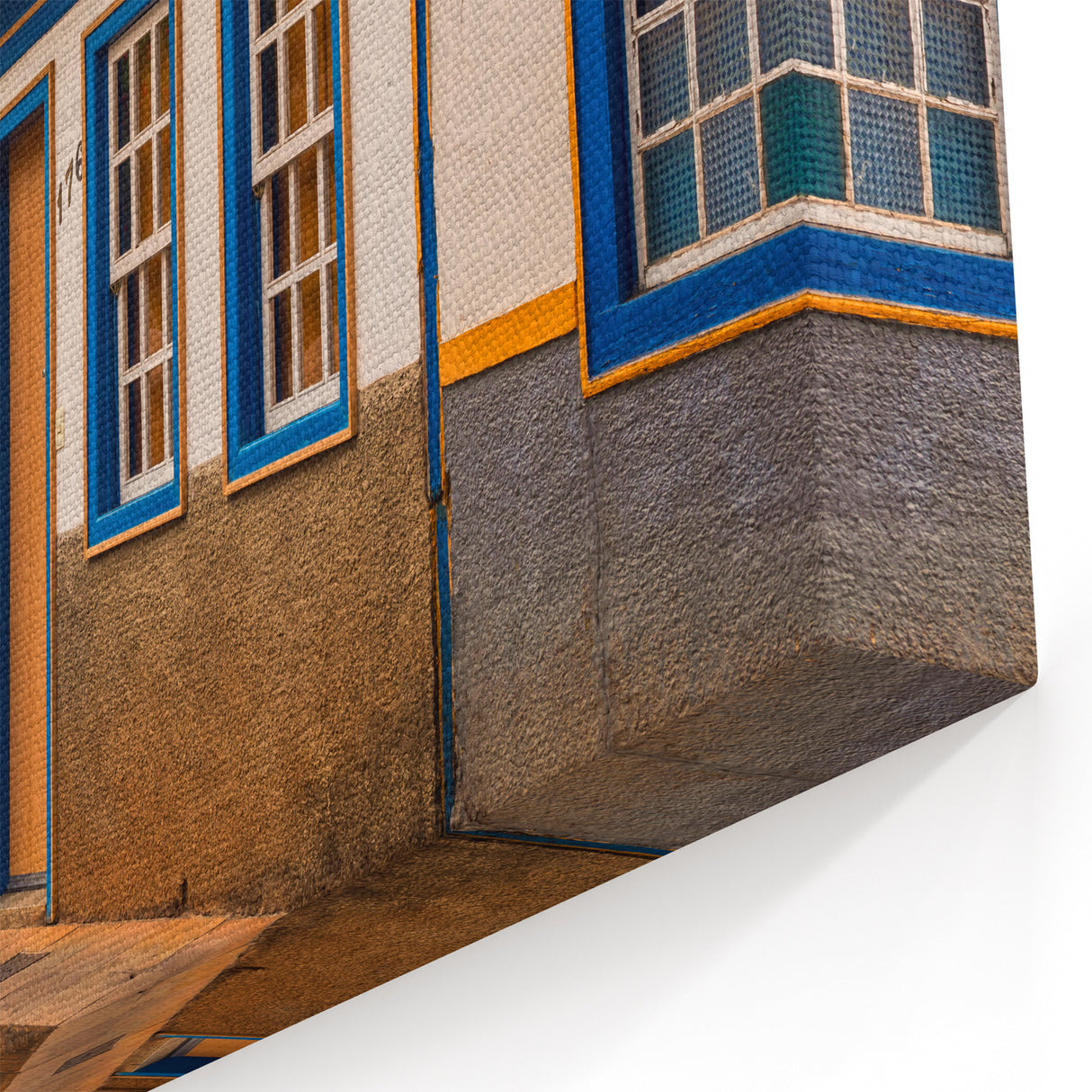 Colonial Street at Sunset – Brazil Wall Art and Colorful South America Prints