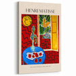 Matisse Canvas Wall Art - Red Interior Still Life Fauvism Art Print