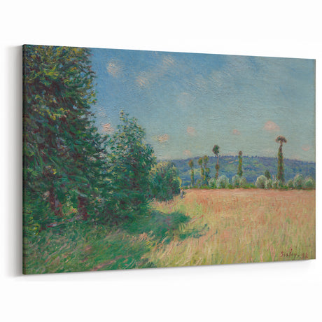 Alfred Sisley Art - Serene French Countryside Landscape Canvas Print