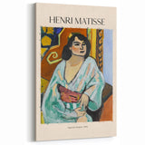 Henri Matisse Art Prints - Algerian Woman Canvas Wall Art Modernism Print